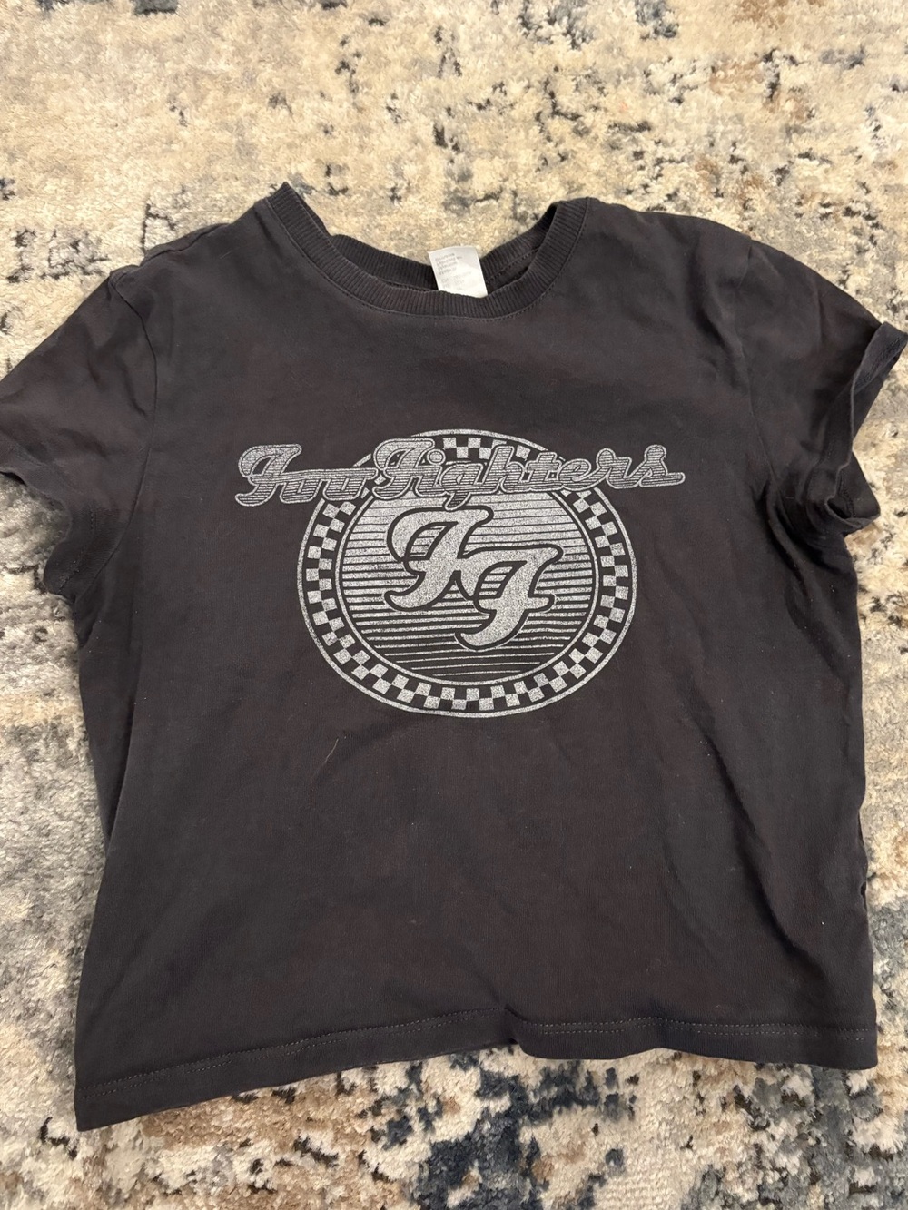 H&M Black Foo Fighters Logo Tee